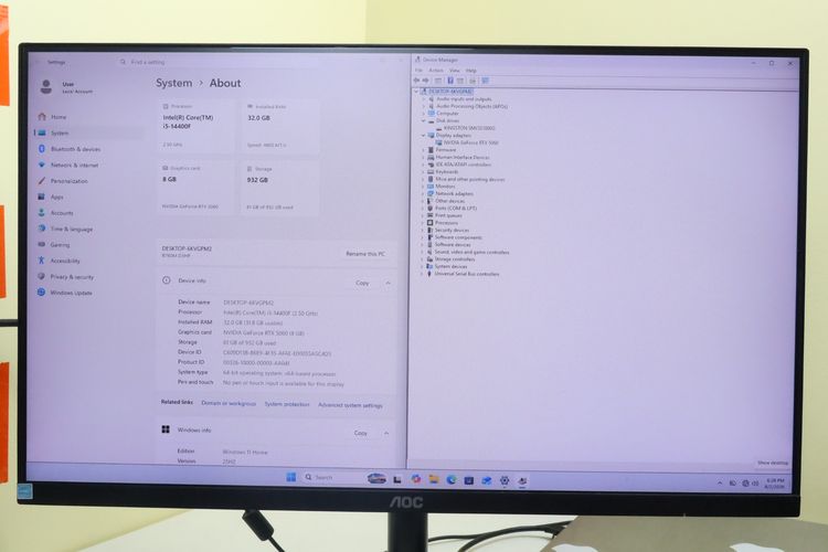 Comset Gaming CORE I5-14400F.RTX5060 RAM32.1TB รูปที่ 15
