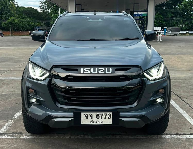 Isuzu D-MAX 2023 3.0 Vcross M 4WD Pickup ดีเซล ไม่ติดแก๊ส เกียร์อัตโนมัติ เทา