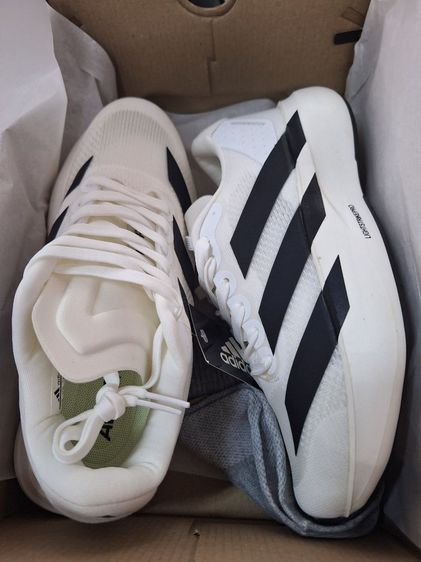 รองเท้าวิ่ง อื่นๆ ผู้หญิง ขาว รองเท้า Adidas Adizero EVO SL2