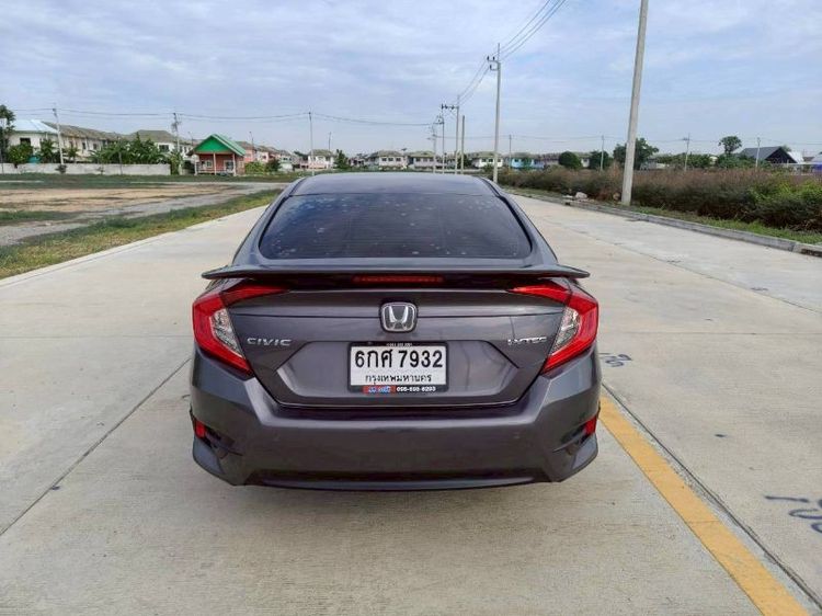 Honda Civic 2018 1.8 EL i-VTEC Sedan เบนซิน เกียร์อัตโนมัติ เทา รูปที่ 4