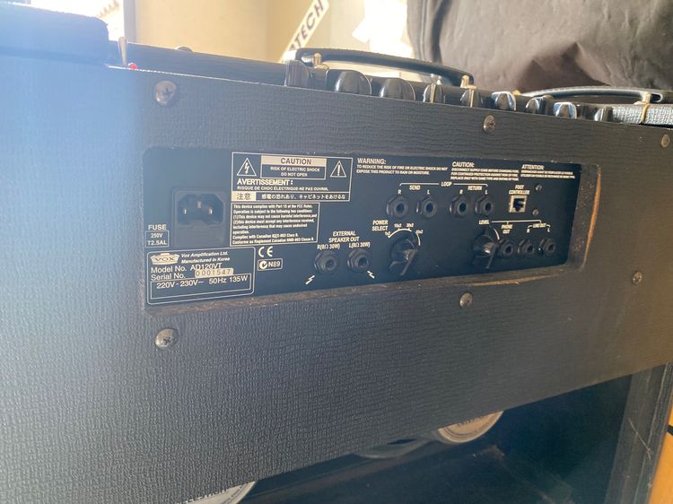 ตู้แอมป์VOX Valvetronix AD120VT ดอกลำโพง Celestion 12 นิ้ว 2 ดอก รูปที่ 6
