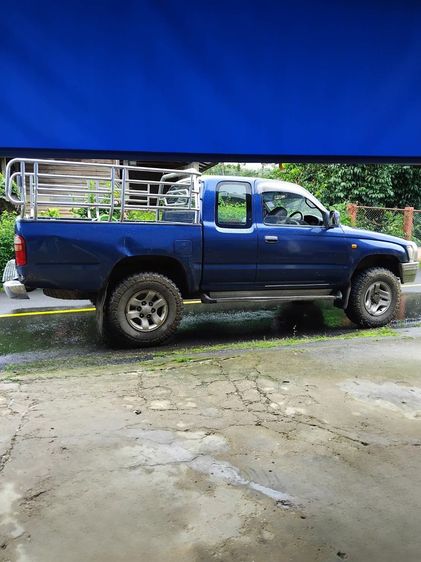Toyota Hilux Tiger 2001 3.0 G 4WD Pickup ดีเซล ไม่ติดแก๊ส เกียร์ธรรมดา น้ำเงิน รูปที่ 4