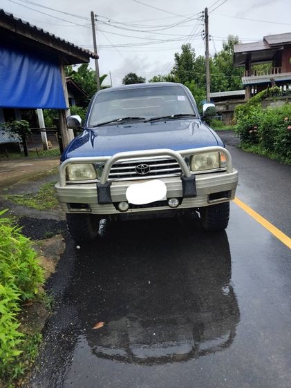 Toyota Hilux Tiger 2001 3.0 G 4WD Pickup ดีเซล ไม่ติดแก๊ส เกียร์ธรรมดา น้ำเงิน