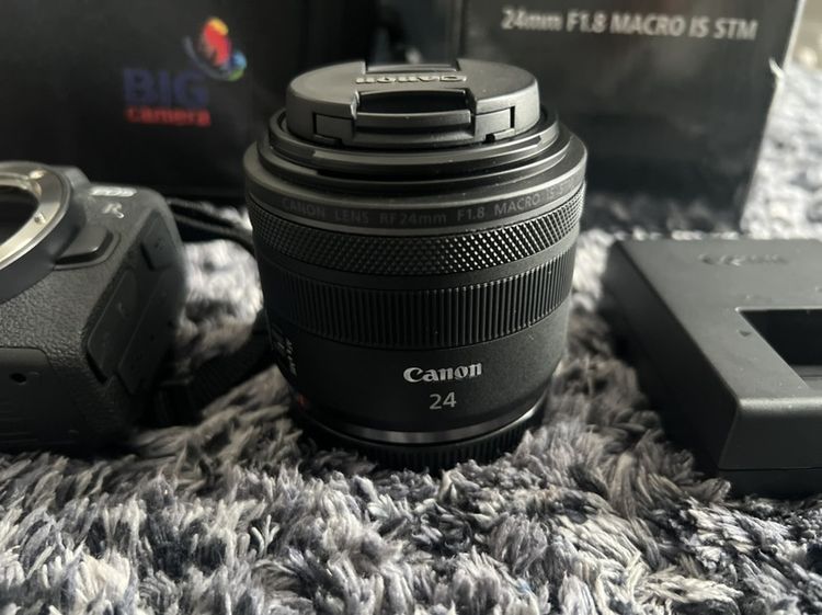 ขายกล้อง CANNON EOS RP BODY พร้อม CANNON FR 24 MM F1.8 Marco IS STM สภาพใหม่ ใช้น้อย ไร้รา ไร้ฝุ่น รูปที่ 3
