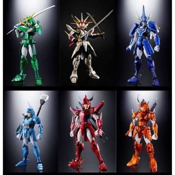 bandai armor plus samurai troopersset 6 ตัว
