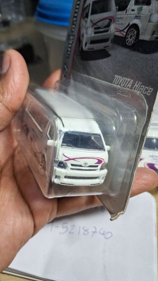 รถโมเดล รถเหล็ก รถตู้ ชุด ขสมก. สายจตุจักร-รังสิต ครับ Majorette Toyota Hiace สีขาวลายม่วง งานสวยๆ ของใหม่ๆเลยครับ รูปที่ 4