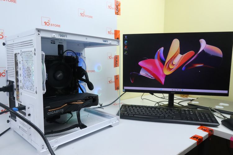 Comset Gaming Ryzen 5 5600.RTX2060Super RAM32.HDD1TB+HDD500GB+SSD128GB+SSD256GB รูปที่ 3