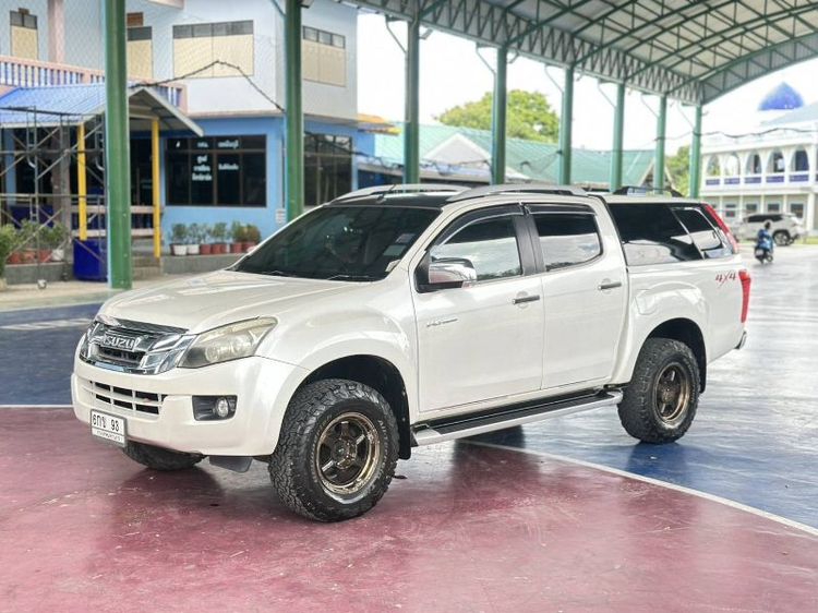 Isuzu D-MAX 2013 3.0 Hi-Lander Z Prestige Ddi Vgs Turbo Pickup ดีเซล เกียร์อัตโนมัติ ขาว รูปที่ 4