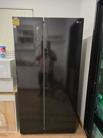 ตู้เย็น LG 18.3Q Inverter Side by Side สภาพดี คู่มือครบ