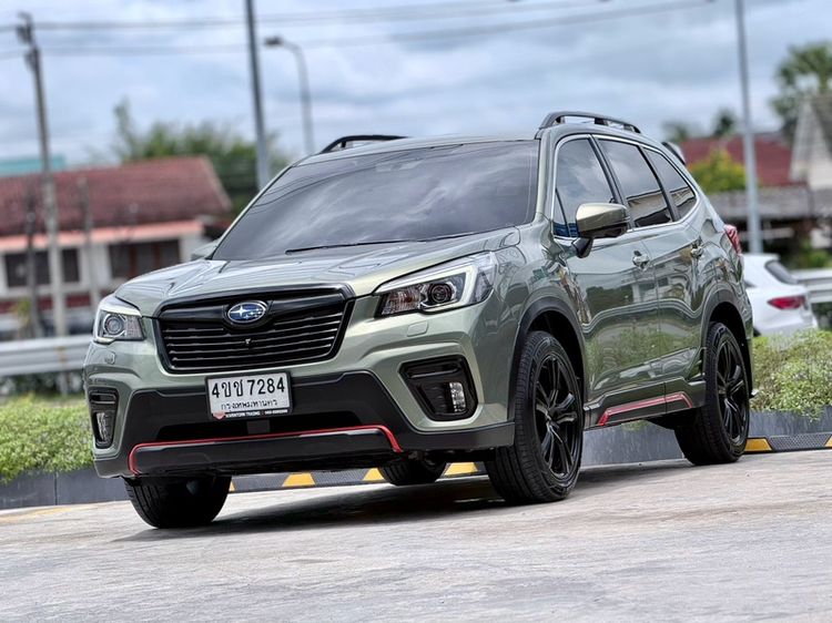 Subaru Forester 2022 2.0 i-S GT EyeSight Utility-car เบนซิน ไม่ติดแก๊ส เกียร์อัตโนมัติ เขียว รูปที่ 3