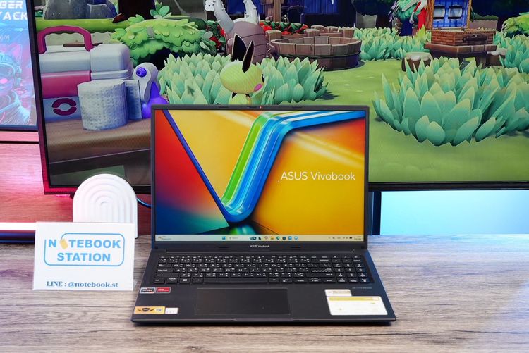 Asus Vivobook 16 Ryzen7-7730U Ram16 SSD512 จอ16นิ้ว WUXGA IPS สเปคสูงทำงานเก่ง จอใหญ่ภาพสวย พร้อมแป้นตัวเลขแยก เครื่องมีประกันศูนย์พร้อมใช้ง รูปที่ 2