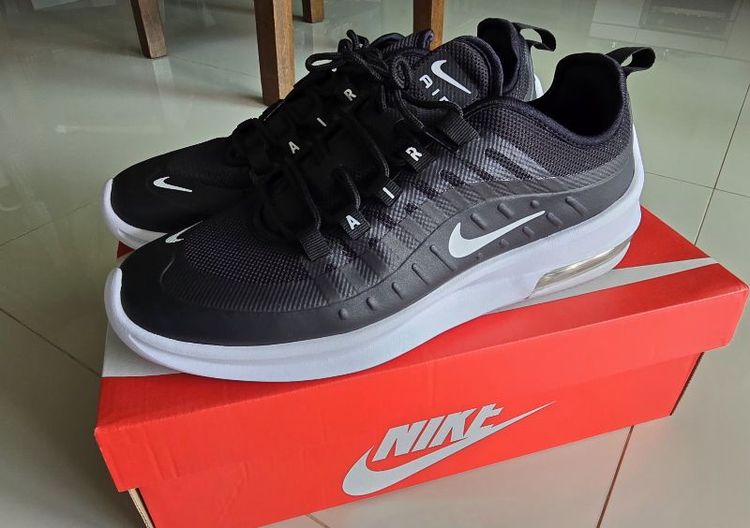 รองเท้าผ้าใบ หนัง PU UK 9.5 | EU 44 | US 10 ดำ รองเท้าNike Air Max Axis สภาพนางฟ้า
