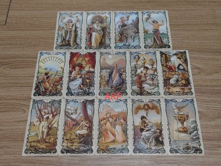 🔮ไพ่Mucha Tarot ไพ่ทาโรต์ศิลปะอาร์ตนูโว🎨 สำหรับสายสะสม รูปที่ 7