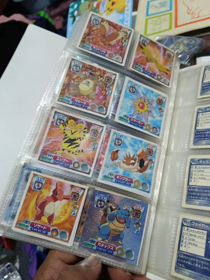 Pokémon สมุดสะสม สติ๊กเกอร์ vintage รูปที่ 9