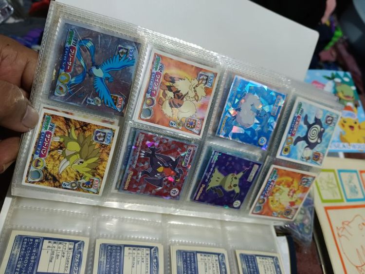 Pokémon สมุดสะสม สติ๊กเกอร์ vintage รูปที่ 8