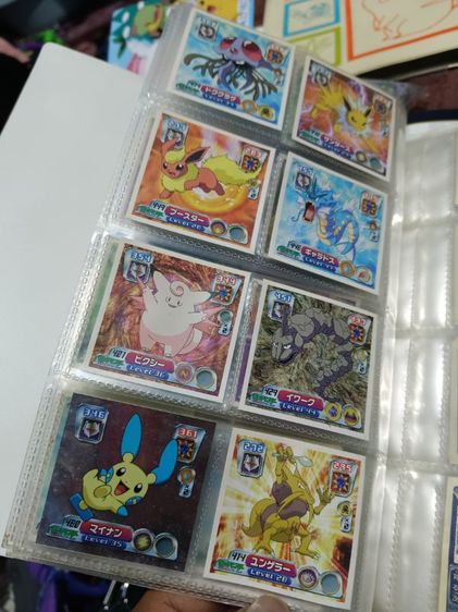 Pokémon สมุดสะสม สติ๊กเกอร์ vintage รูปที่ 7