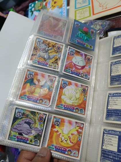 Pokémon สมุดสะสม สติ๊กเกอร์ vintage รูปที่ 10