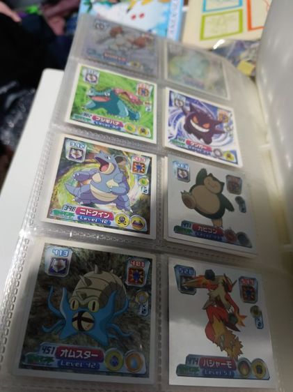 Pokémon สมุดสะสม สติ๊กเกอร์ vintage รูปที่ 13