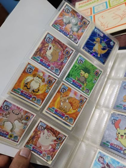 Pokémon สมุดสะสม สติ๊กเกอร์ vintage รูปที่ 3