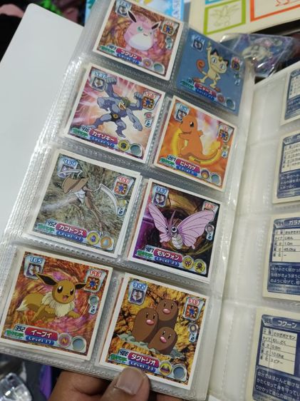 Pokémon สมุดสะสม สติ๊กเกอร์ vintage รูปที่ 11