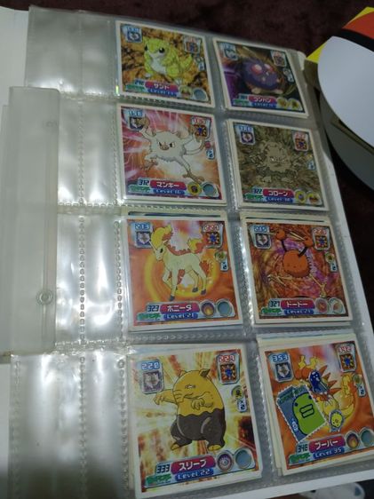 Pokémon สมุดสะสม สติ๊กเกอร์ vintage รูปที่ 2