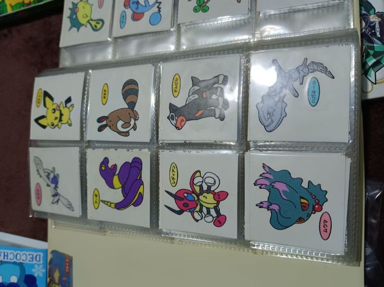 Pokémon สมุดสะสม สติ๊กเกอร์ vintage รูปที่ 9