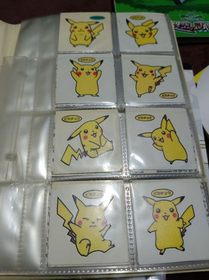 Pokémon สมุดสะสม สติ๊กเกอร์ vintage รูปที่ 2
