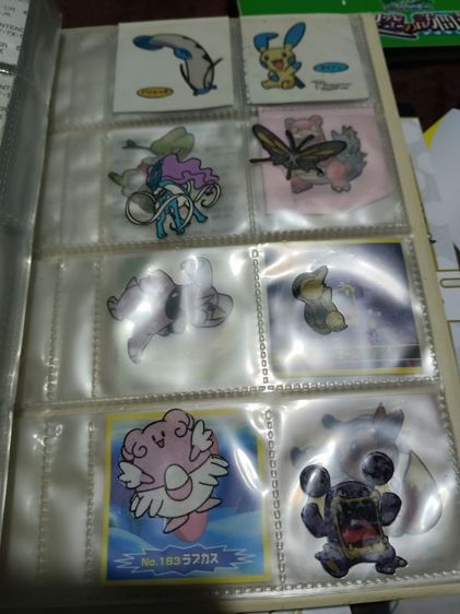 Pokémon สมุดสะสม สติ๊กเกอร์ vintage รูปที่ 14