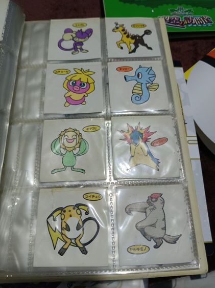 Pokémon สมุดสะสม สติ๊กเกอร์ vintage รูปที่ 12