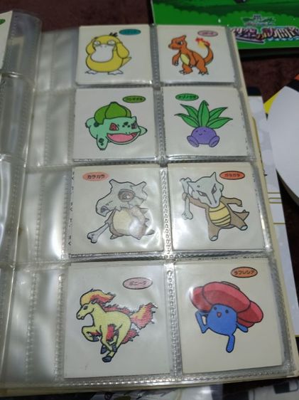 Pokémon สมุดสะสม สติ๊กเกอร์ vintage รูปที่ 4