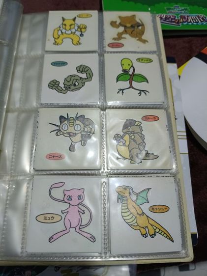 Pokémon สมุดสะสม สติ๊กเกอร์ vintage รูปที่ 6