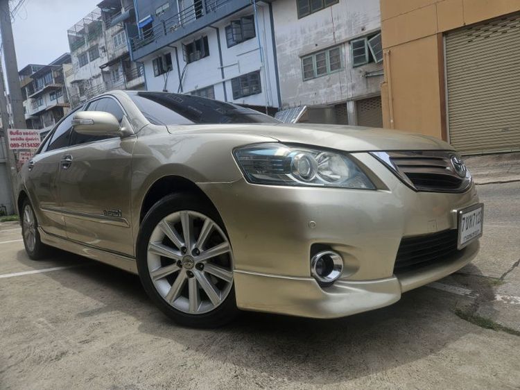 Toyota Camry 2011 2.4 Hybrid Sedan ไฮบริด ไม่ติดแก๊ส เกียร์อัตโนมัติ น้ำตาล รูปที่ 3