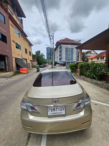 Toyota Camry 2011 2.4 Hybrid Sedan ไฮบริด ไม่ติดแก๊ส เกียร์อัตโนมัติ น้ำตาล รูปที่ 4