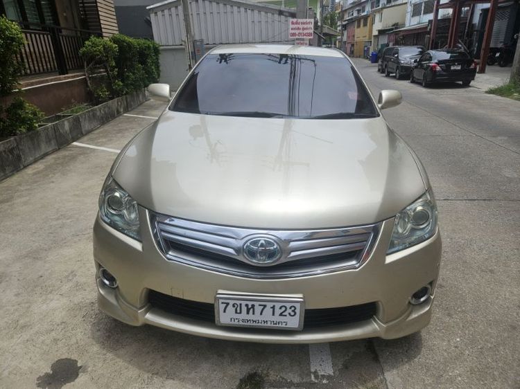 Toyota Camry 2011 2.4 Hybrid Sedan ไฮบริด ไม่ติดแก๊ส เกียร์อัตโนมัติ น้ำตาล รูปที่ 2