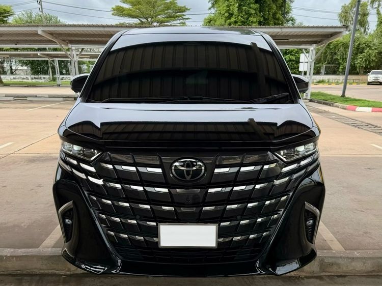 รถ Toyota Alphard 2.5 HV Executive Lounge 4WD สี ดำ
