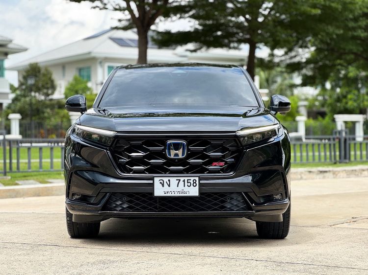 Honda CR-V 2024 2.0 eHEV RS 4WD Utility-car ไฮบริด ไม่ติดแก๊ส เกียร์อัตโนมัติ ดำ รูปที่ 2