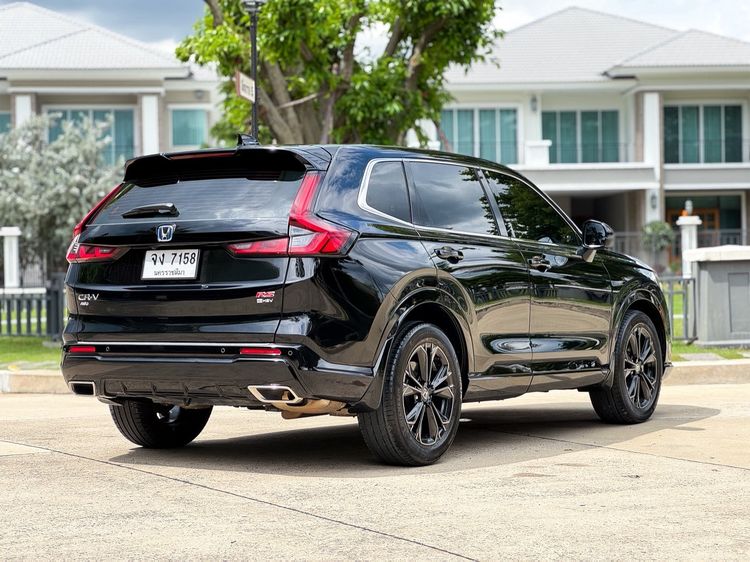 Honda CR-V 2024 2.0 eHEV RS 4WD Utility-car ไฮบริด ไม่ติดแก๊ส เกียร์อัตโนมัติ ดำ รูปที่ 4