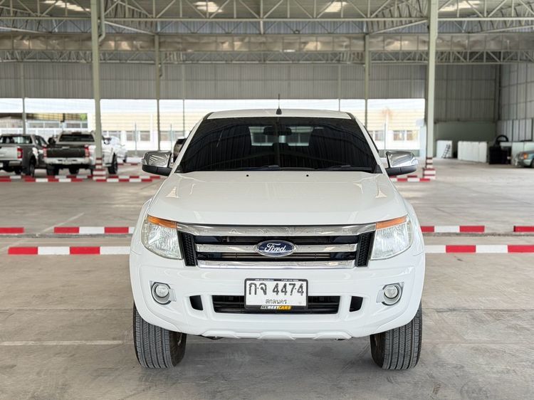 Ford Ranger 2012 2.0 Hi-Rider XLS Pickup ดีเซล ไม่ติดแก๊ส เกียร์อัตโนมัติ ขาว รูปที่ 2