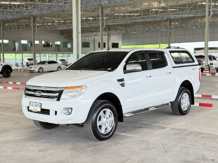 Ford Ranger 2012 2.0 Hi-Rider XLS Pickup ดีเซล ไม่ติดแก๊ส เกียร์อัตโนมัติ ขาว