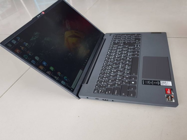 ขายโน๊ตบุ๊คเลโนโว Notebook Lenovo IdeaPad 5 HD AMD Ryzen 5 5500U HD ssd 512GB Ram 8GB จอ 15.6 Windows 11 ที่ชาร์จ สภาพสวย ทำงานออฟฟิต ดูหนัง รูปที่ 5