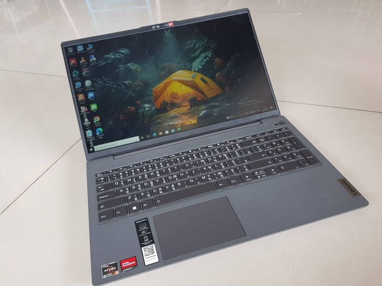 ขายโน๊ตบุ๊คเลโนโว Notebook Lenovo IdeaPad 5 HD AMD Ryzen 5 5500U HD ssd 512GB Ram 8GB จอ 15.6 Windows 11 ที่ชาร์จ สภาพสวย ทำงานออฟฟิต ดูหนัง รูปที่ 2