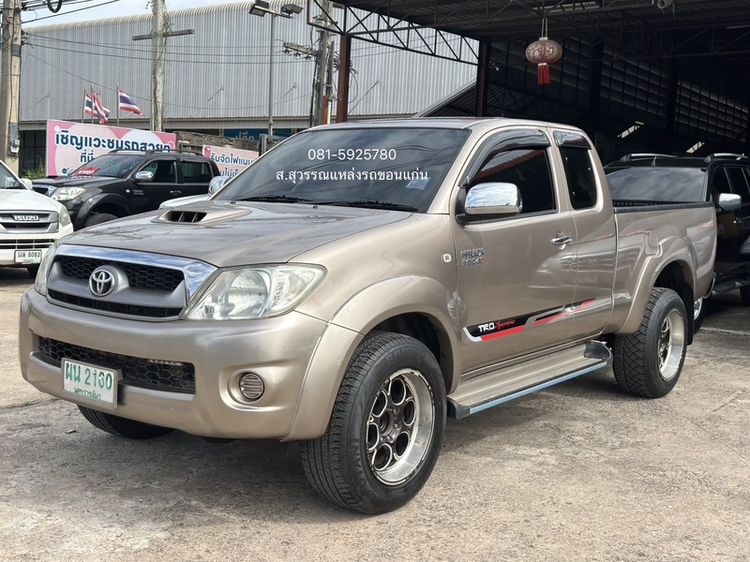 Toyota Hilux Vigo 2009 3.0 Prerunner E Pickup ดีเซล เกียร์ธรรมดา น้ำตาล รูปที่ 2