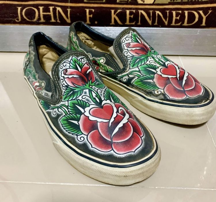 Vans slip on Oliver PeckRose Tattoo 25.5 mm.