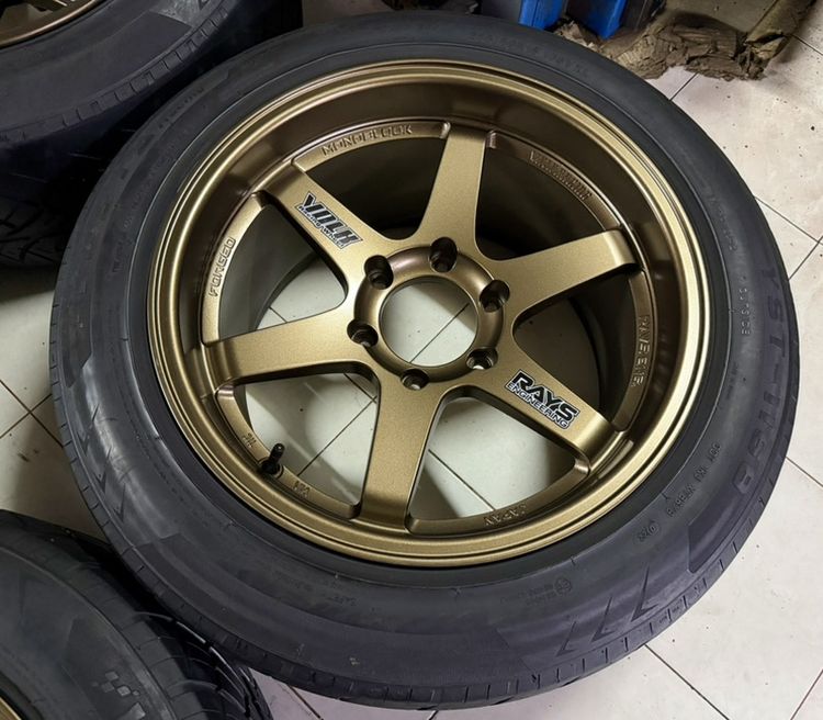 TE37SPP Th 18 9ครึ่ง 10ครึ่ง 6x139 พร้อมยาง 255 50 18 ปี22 ครบชุด รูปที่ 4