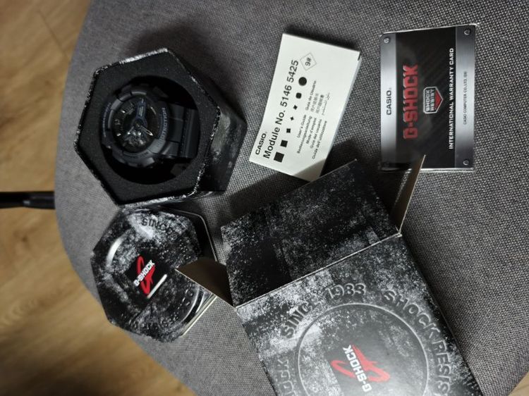 นาฬิกา G-Shock ไม่เคยใช้ รุ่น Ga-110-1B Black Hawk Down รูปที่ 2