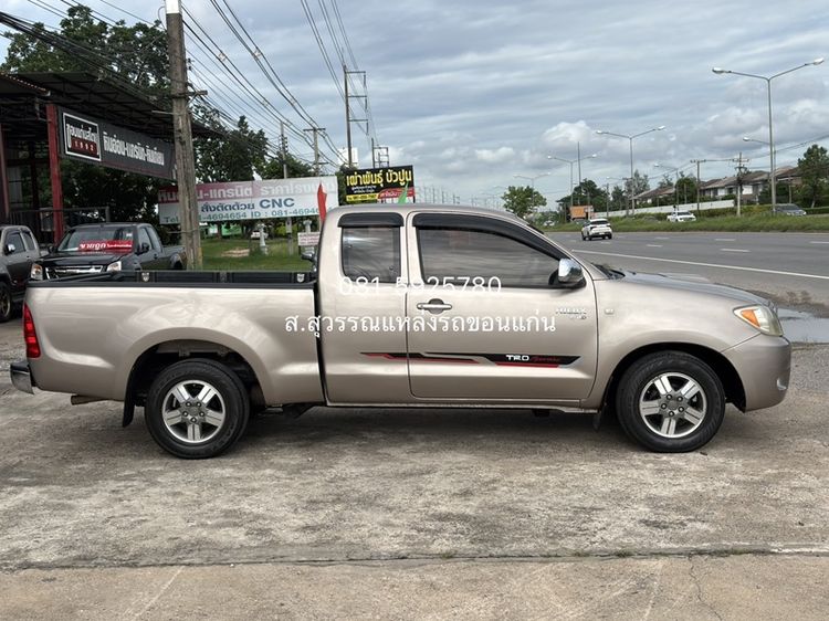 Toyota Hilux Vigo 2008 2.5 E Pickup ดีเซล เกียร์ธรรมดา น้ำตาล รูปที่ 3