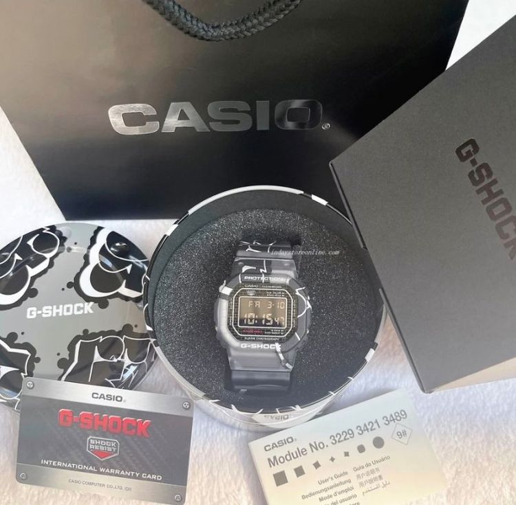 ขาว นาฬิกา g-shock