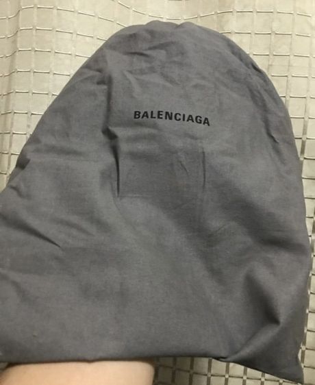 Balenciaga Speed Sneaker Cleae Sole Trainer Black /White รูปที่ 9