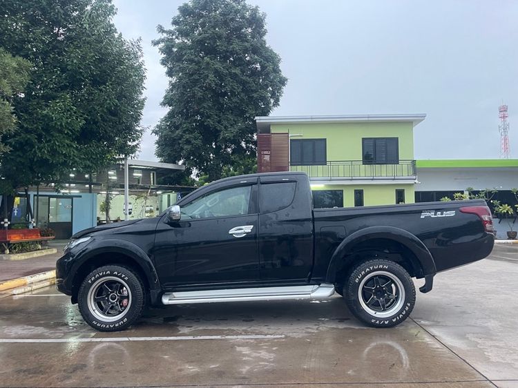Mitsubishi Triton 2018 2.4 GT Premium Plus Pickup ดีเซล ไม่ติดแก๊ส เกียร์อัตโนมัติ ดำ รูปที่ 2