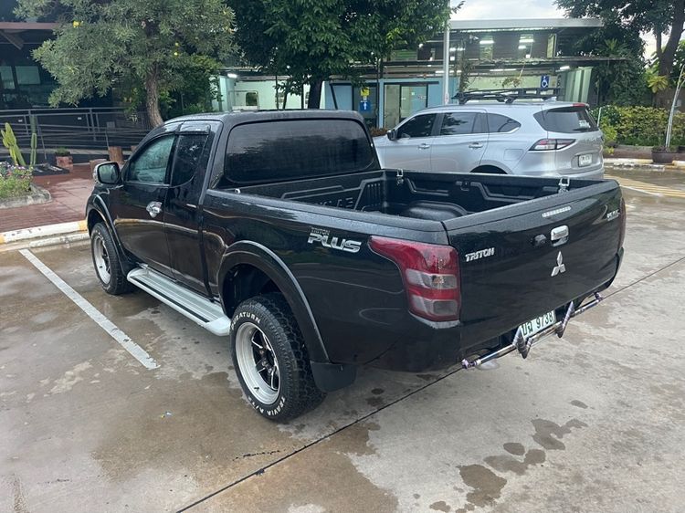 Mitsubishi Triton 2018 2.4 GT Premium Plus Pickup ดีเซล ไม่ติดแก๊ส เกียร์อัตโนมัติ ดำ